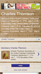 Mobile Screenshot of charlesthomson.com